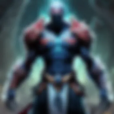 Ethereal Empowerment An ethereal hero wielding the Grief runeword