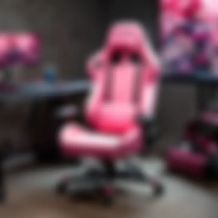 GTRACING Sakura Pink Gaming Chair Performance