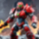 Masterful Warrior in Battle