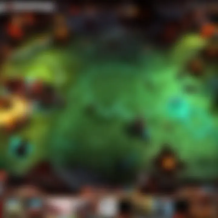 Dynamic Dota stream overlay showcasing live game stats and player information.