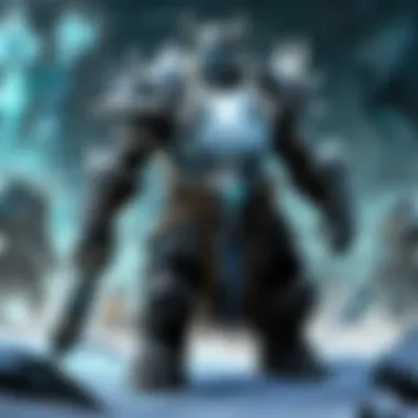 Heroic Battle against the Lich King in World of Warcraft: Wrath of the Lich King Classic