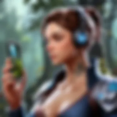 An illustration showing the Bluetooth settings on a smartphone screen.