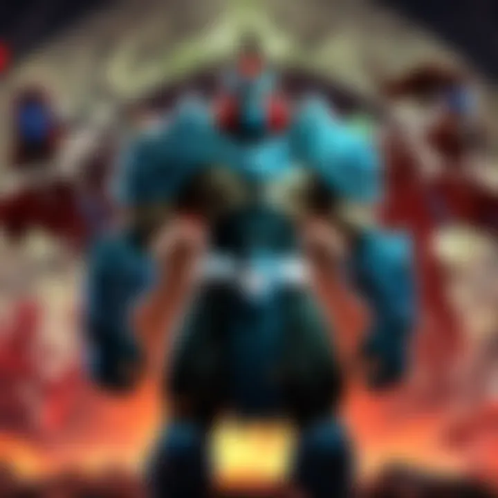 User engaged in playing a game on an iOS device