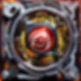 Powerful GPU Design and Cooling System Close-up of a powerful GPU showcasing its design and cooling system