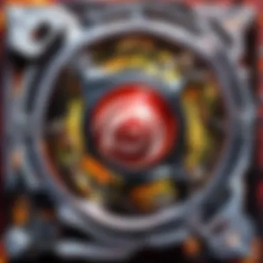 Powerful GPU Design and Cooling System Close-up of a powerful GPU showcasing its design and cooling system