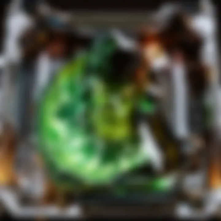 Inside the Computer: GPU Compatibility Overview Computer case with components laid out, emphasizing GPU compatibility