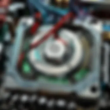 Connecting the GPU to the Motherboard Illustration of connecting a GPU to motherboard with detailed connections