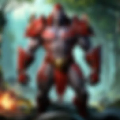 A vibrant gaming setup with a high-resolution monitor and gaming console