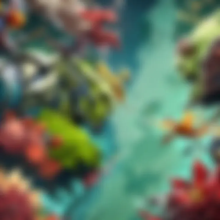 A streaming platform interface showcasing various channels and content creators