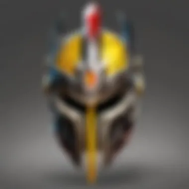 Concept art illustrating the lore behind the Icon Sinner Helmet.