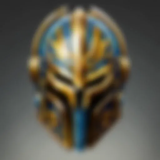 Detailed view of the Icon Sinner Helmet showcasing intricate design elements.