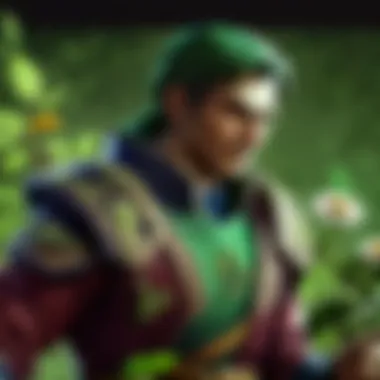 An herbalist consulting with a client in a cozy environment