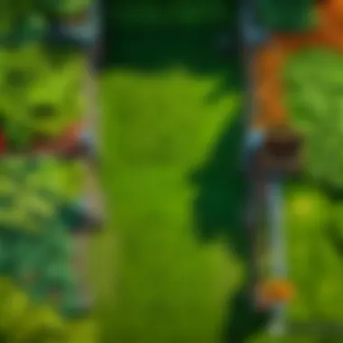 Sustainable Farming Practices Sustainable farming practices in action within a thriving agricultural community