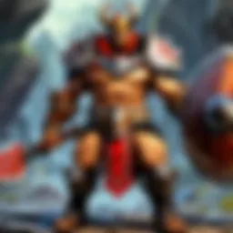 Imposing Warrior in Lost Ark