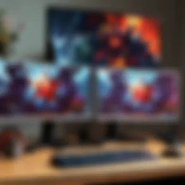 Innovative dual monitor hardware selection