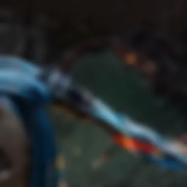 Connecting Power Cables A user connecting power cables to a graphics card.