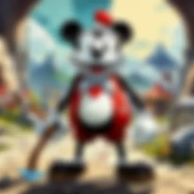 Intricate Art Style of Cuphead on Nintendo Switch Intricate Art Style of Cuphead on Nintendo Switch