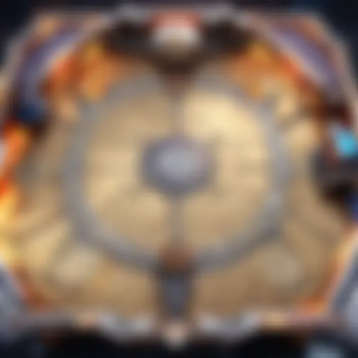 Intricate Design of Battle Net Platform Illustration depicting the intricate design of the Battle Net website