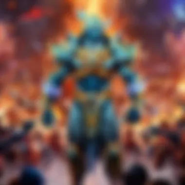 The electrifying crowd atmosphere during a pivotal moment of the LCS Finals.