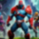 Illustration depicting legal conflict surrounding Fortnite's removal from the App Store