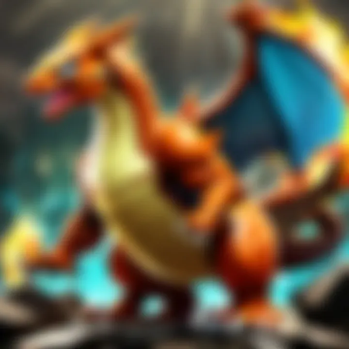 Legendary Charizard Pokemon Card