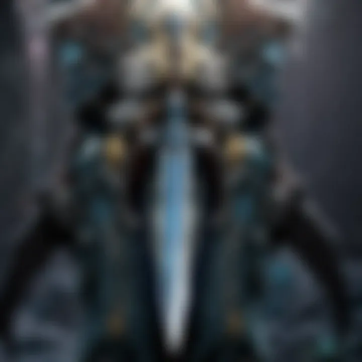 Legendary Frostmourne Sword in World of Warcraft: Wrath of the Lich King Classic