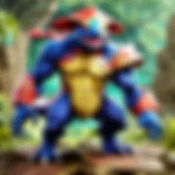 Illustration of a treasure chest filled with rare Pokemon cards