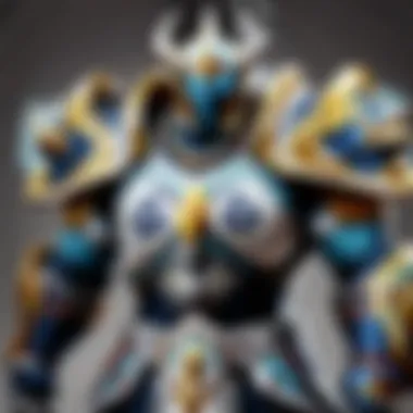Legendary Armor: Detailing Magnus's intricate and powerful armor