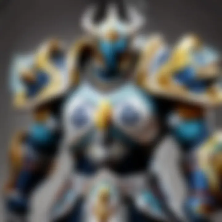 Legendary Armor: Detailing Magnus's intricate and powerful armor