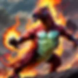 Majestic Fire-Breather Majestic Fire-Breather Pokemon Card