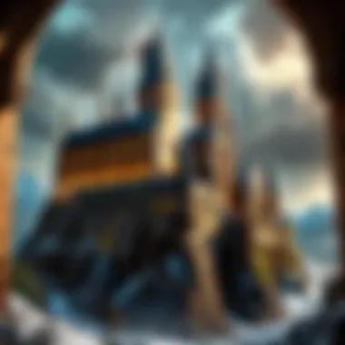 Majestic Hogwarts Castle on Harry Potter Wall Poster