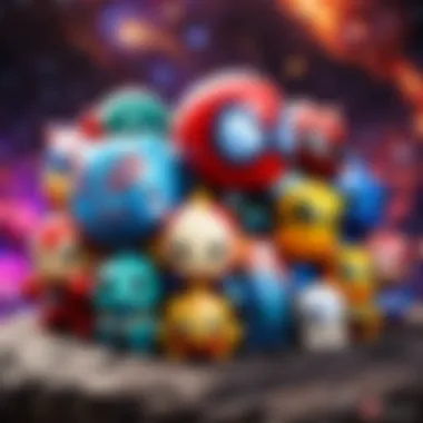 Marvel Squishies Galaxy Collection