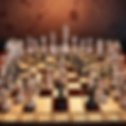 Strategic Chess Board Setup