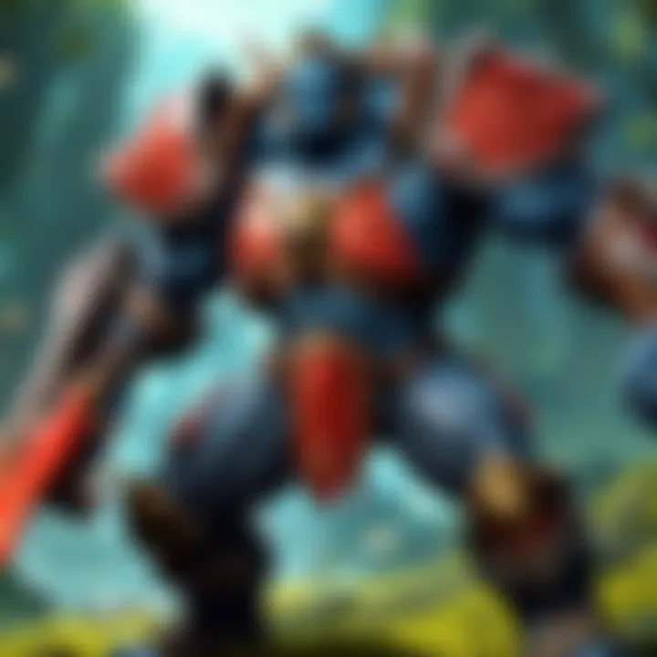 Strategic Dota gameplay tactics in action