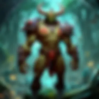 Vibrant Dota community engagement illustrated in a modern digital art