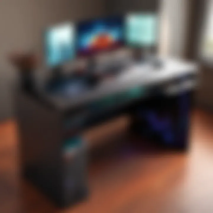 Minimalist Gaming Desk on Amazon