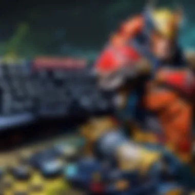 Improved efficiency and speed with MMORPG keyboard features