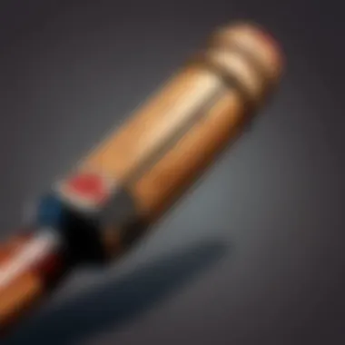 Innovative Design of a Wooden Baseball Bat Innovative design elements of a modern wooden baseball bat