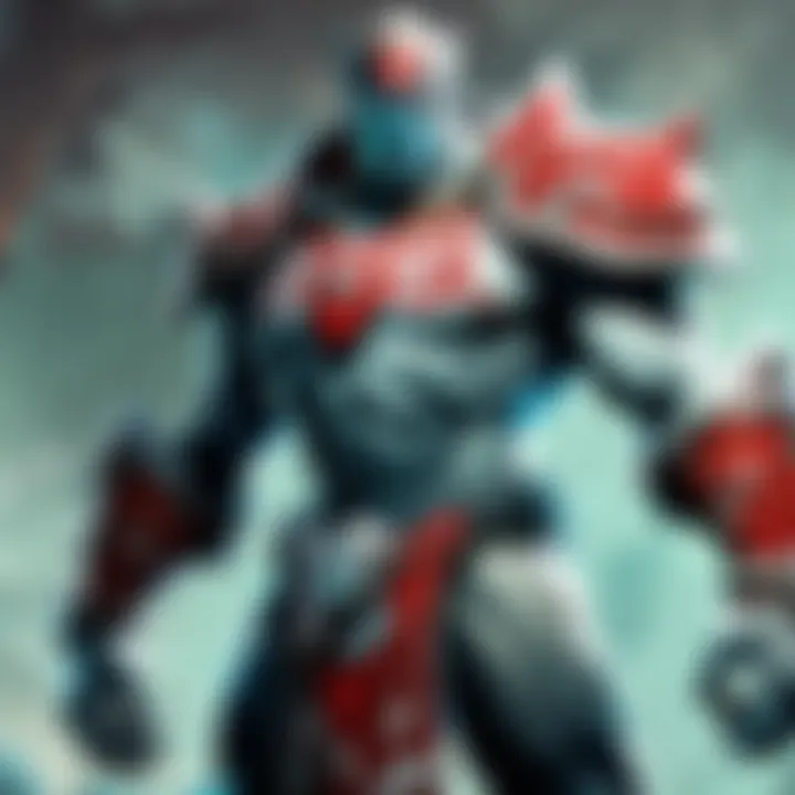 Consistent Branding in Gaming Channels A visually appealing layout of a gaming channel's branding elements, demonstrating consistency in theme.