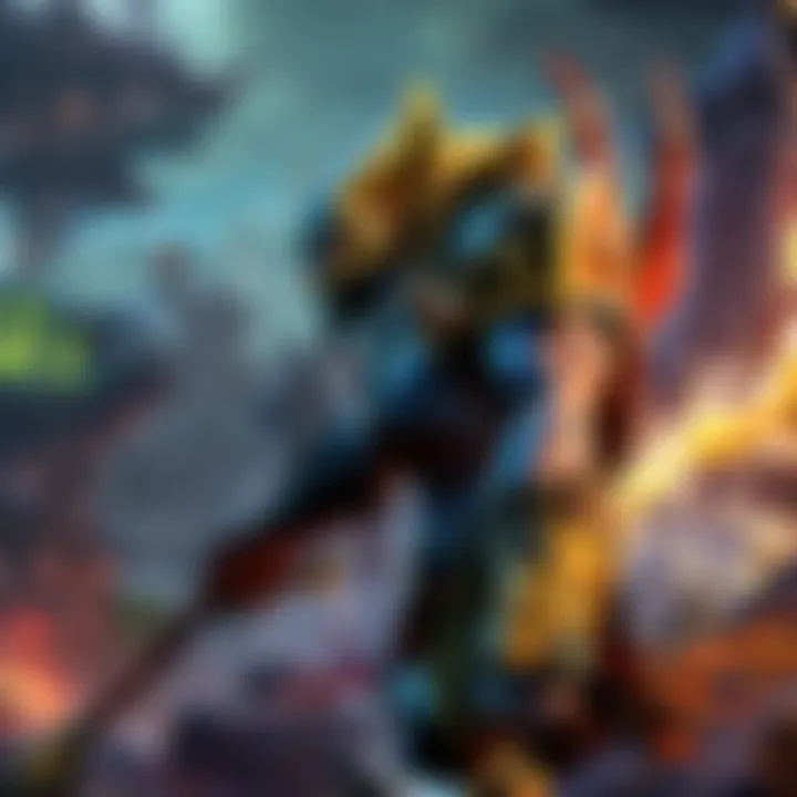 Competitive Dota tournament scene