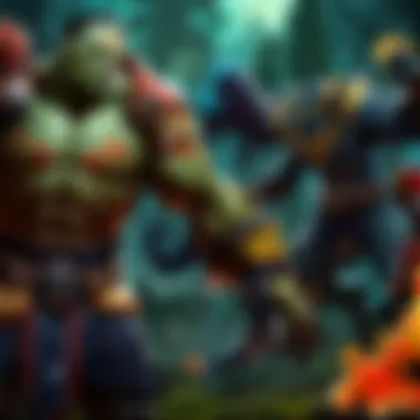 A stylized community interaction through chat and donations