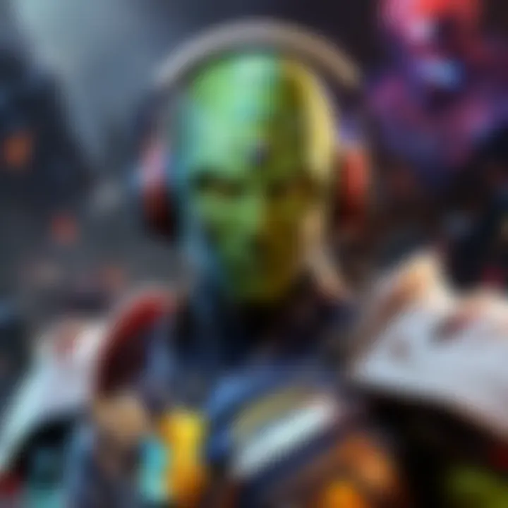 Harmonious Fusion of Music and Tech Artistic depiction of the integration of music and technology