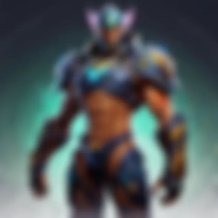 Ethereal Apex Legends Character with Mystic Aura