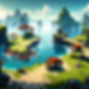 Mysterious Mystic Island Terrain Mystic Island in MTG Land Bundle