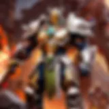 Mystical Aura Surrounding a Paladin