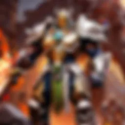 Mystical Aura Surrounding a Paladin