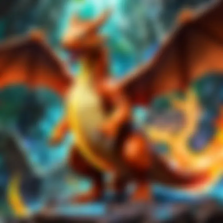 Mystical Charizard Pokemon card