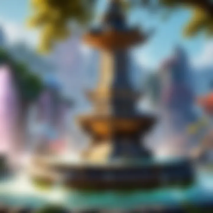 Mystical Fountain of Wishes