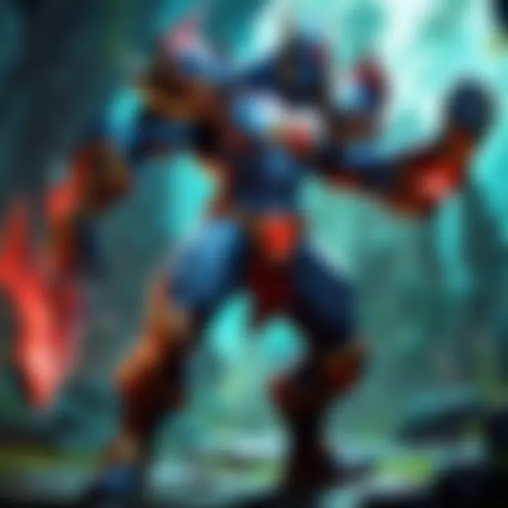 Mystical Hero Guide Illustration