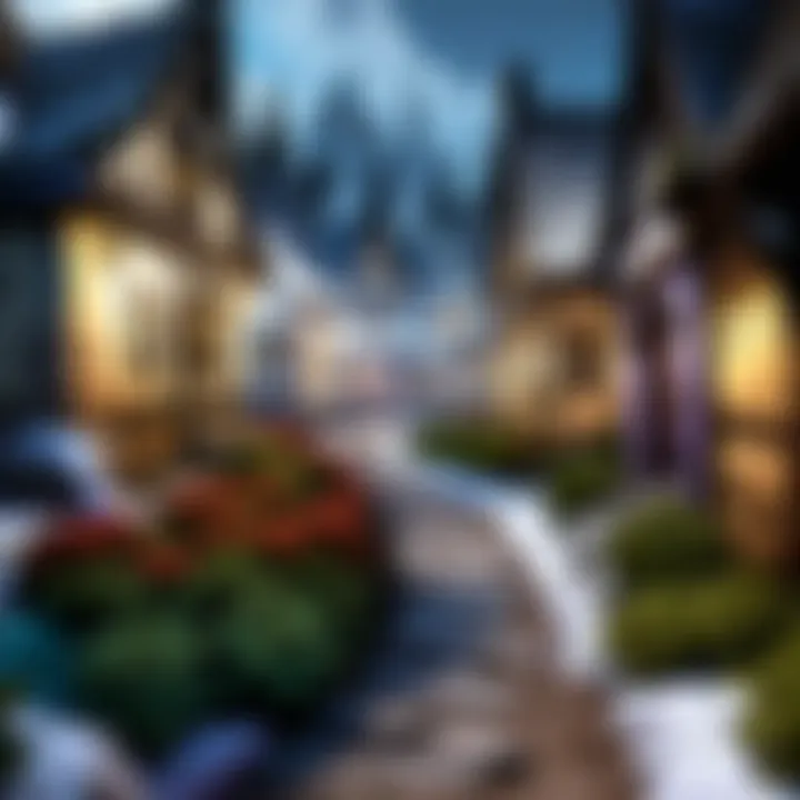 Mystical Pathways of Hogsmeade